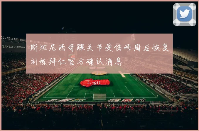 斯坦尼西奇踝关节受伤两周后恢复训练拜仁官方确认消息